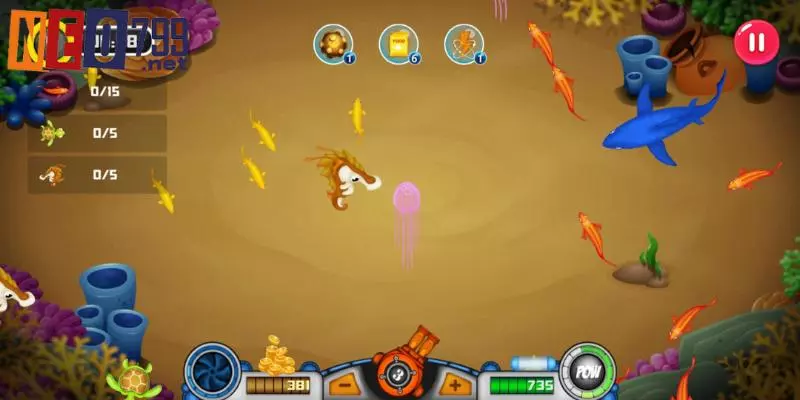 Bắn Cá Ăn Tiền - Game Hay Chơi Ngay Để Nhận Thưởng 4 Khi săn cá cần tập trung