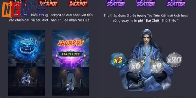 Cách Chơi Game Quay Slot Tru Tiên Tại NEO79 - Kiếm Bộn Tiền 3 Vì sao trò quay hũ Tru Tiên lại hot?